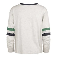 T-shirt à manches longues '47 Oatmeal Notre Dame Fighting Irish All Class Lena pour femme