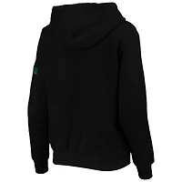 Sweat-shirt à enfiler noir pour femme avec grand logo Notre Dame Fighting Irish