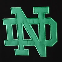 Sweat-shirt à enfiler noir pour femme avec grand logo Notre Dame Fighting Irish