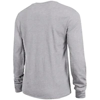 Women's Champion Gray Notre Dame Fighting Irish Arch Over Logo Long Sleeve T-Shirt