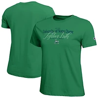 T-shirt Champion Navy Notre Dame Fighting Irish Lifestyle pour femmes