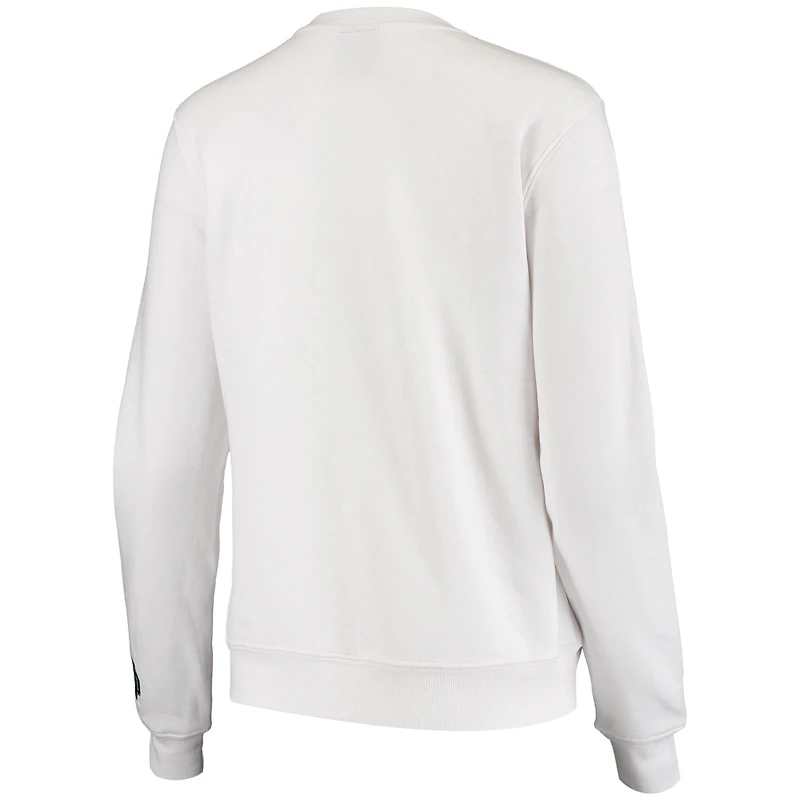 Sweat-shirt Colosseum Notre Dame Fighting Irish Campanile blanc pour femme