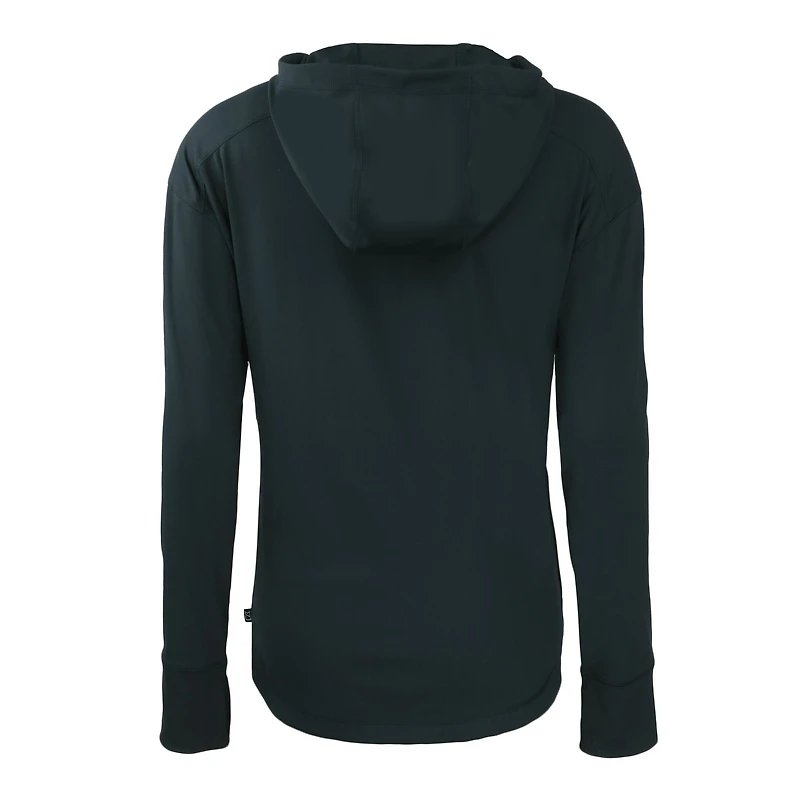 Women's Cutter & Buck Navy Notre Dame Fighting Irish Play Like A Champion Today Daybreak Eco Recycled Full-Zip Hoodie