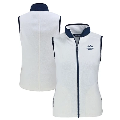 Gilet en polaire Sherpa écologique Cascade pour femme, coupeur et Buck, avoine, Fighting Irish de Notre Dame, jouez comme une championne aujourd'hui