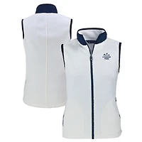 Gilet en polaire Sherpa écologique Cascade pour femme, coupeur et Buck, avoine, Fighting Irish de Notre Dame, jouez comme une championne aujourd'hui