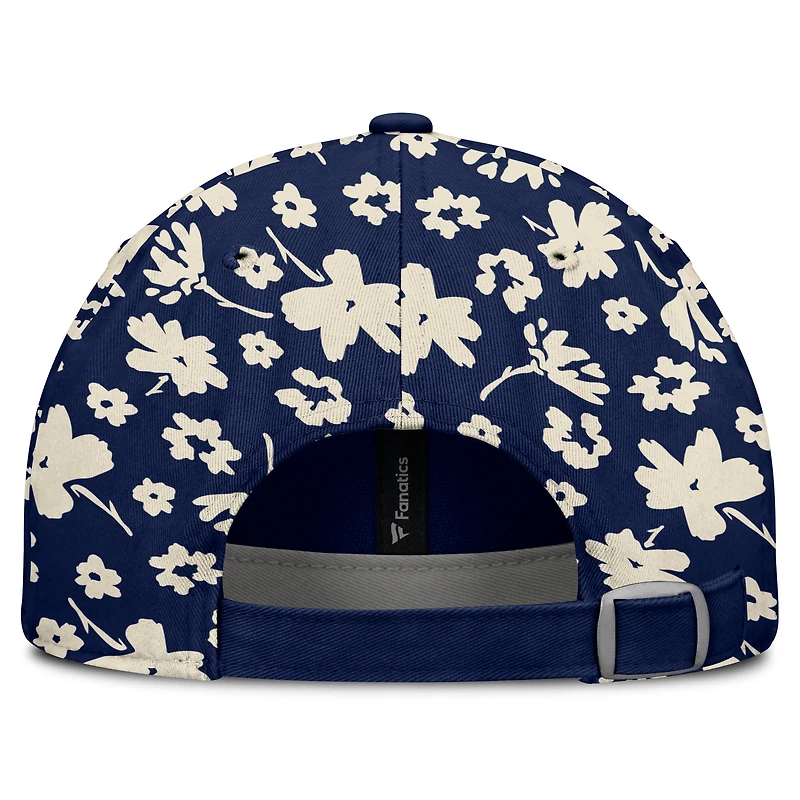 Women's Fanatics  Navy Notre Dame Fighting Irish Blossom Adjustable Hat