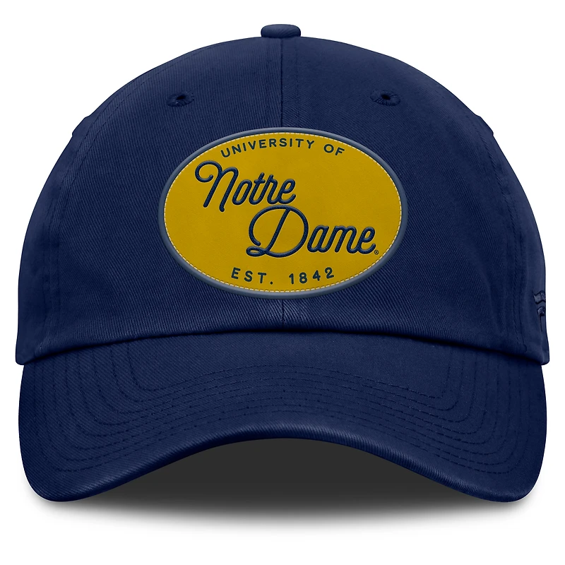Women's Fanatics Navy Notre Dame Fighting Irish Candid Adjustable Hat