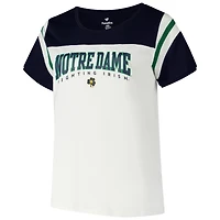 T-shirt Winning Gear blanc grande taille pour femmes Fanatics Notre Dame Fighting Irish