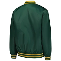 Veste à boutons-pression intégrale A-Game Varsity de Notre Dame Fighting Irish pour femme la collection Hype and Vice Navy