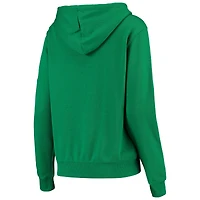 Women's Stadium Athletic Kelly Green Notre Dame Fighting Irish Big Logo Pullover Hoodie