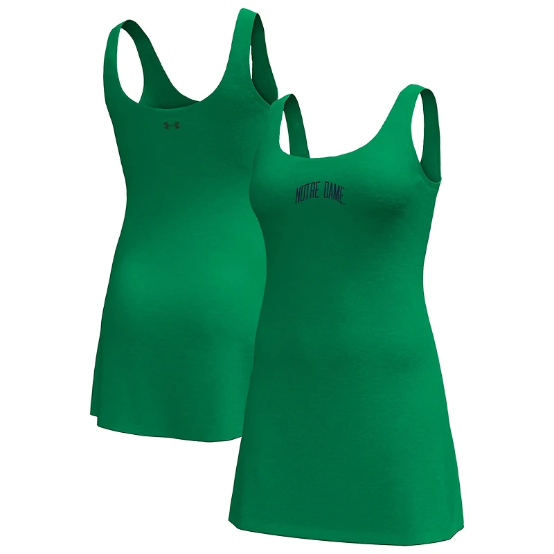 Robe Under Armour bleu marine Notre Dame Fighting Irish Gameday Motion Active pour femme