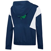 Women's Under Armour Navy/White Notre Dame Fighting Irish Game Day Full-Zip Jacket