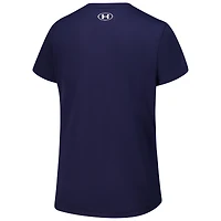 Women's Under Armour Navy Notre Dame Fighting Irish Performance T-Shirt