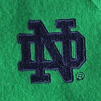 Women's ZooZatz Navy/Green Notre Dame Fighting Irish Colorblock Cozy Tri-Blend Lounge Pants