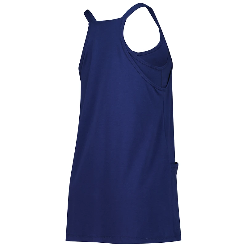 Robe-short à poches ZooZatz bleu marine Notre Dame Fighting Irish Active pour femme