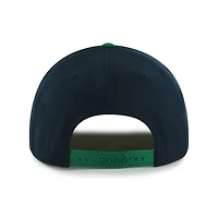 Casquette ajustable Notre Dame Fighting Irish de 1947, marine, modèle 47, avec cadre et corde d'attelage.
