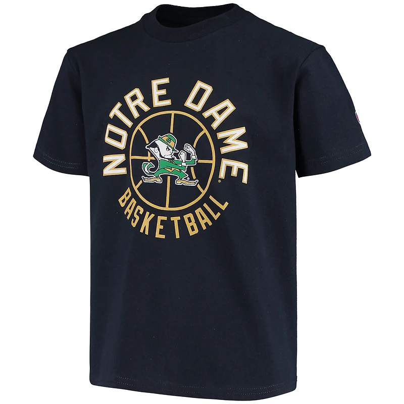 T-shirt de basket-ball irlandais Notre Dame Fighting Irish Champion pour jeunes