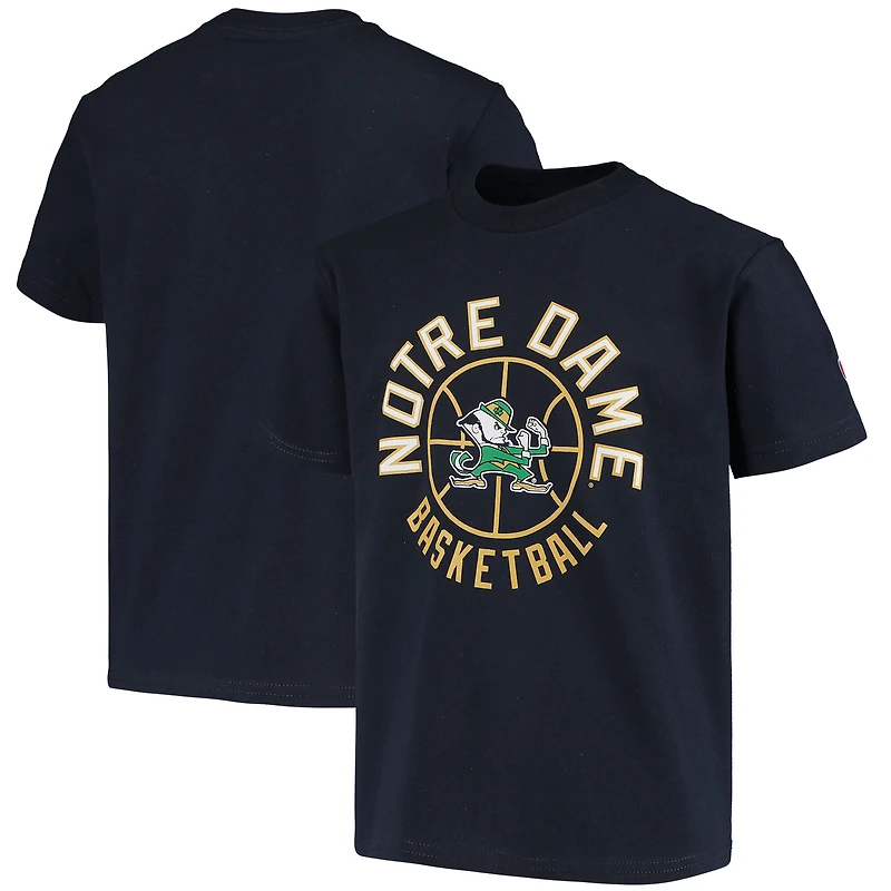 T-shirt de basket-ball irlandais Notre Dame Fighting Irish Champion pour jeunes