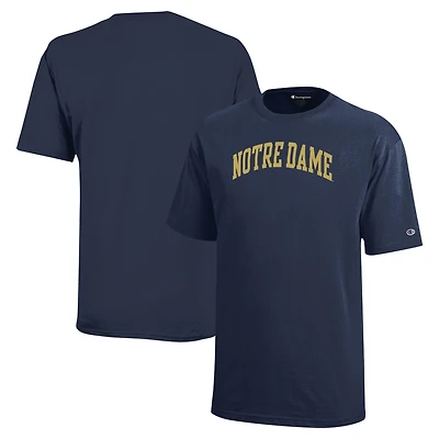 Champion de la jeunesse Navy Notre Dame Fighting Irish Team Arch T-Shirt