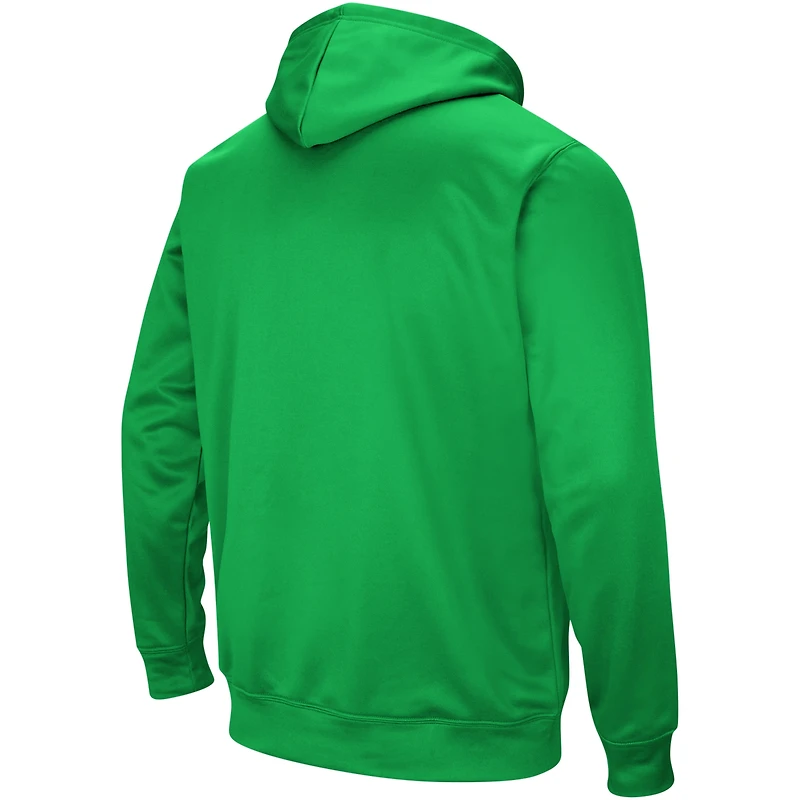 Youth Colosseum  Green Notre Dame Fighting Irish Big Logo Pullover Hoodie