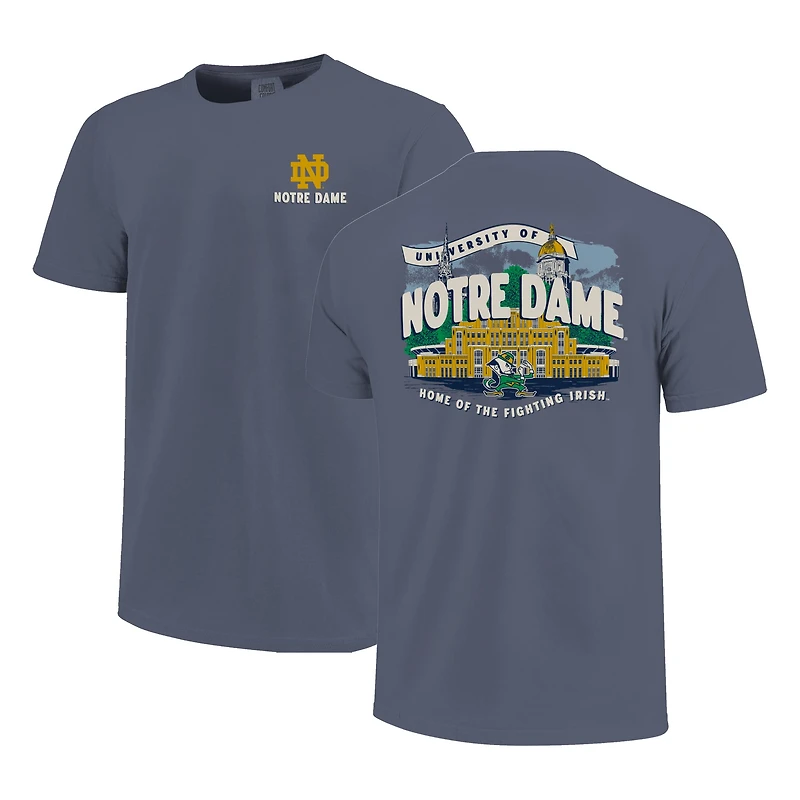 T-shirt de la scène locale du campus Notre Dame Fighting Irish marine des jeunes