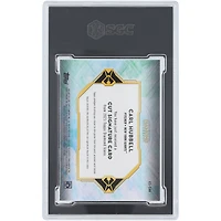 Carl Hubbell NY Giants Autographed 2021 Topps Diamond Icons Cut Signature #CS-CAH #1/4 SGC Authenticated 9.5/10 Card
