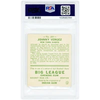 Johnny Vergez NY Giants 1933 Goudey #233 PSA Authenticated Rookie Card