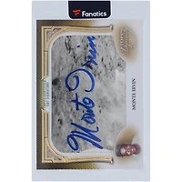 Carte autographiée Monte Irvin NY Giants 2023 Topps Dynasty Cut Signature #CS-MI #1/1