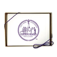 NYU Violets 10-Pack School Seal Note Card Set