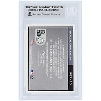 Dennis Eckersley Oakland Athletics Autographed 2003 Fleer Flair Greats Cut of History GU Relic #CH-DE Beckett Fanatics Witnessed Authenticated Card
