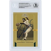 Dennis Eckersley Oakland Athletics Autographed 2005 Donruss Classics Legend #243 #/1000 Beckett Fanatics Witnessed Authenticated Card
