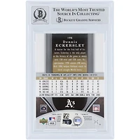 Carte autographiée de Dennis Eckersley (Oakland Athletics), édition 2006 Upper Deck Holo n° 196/799, authentifiée par Beckett Fanatics Witnessed (10 cartes).