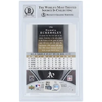 Dennis Eckersley Oakland Athletics Autographed 2006 Upper Deck Holo #196 #/799 Beckett Fanatics Witnessed Authenticated 9/10 Card