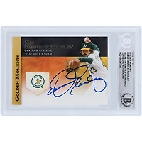 Dennis Eckersley Oakland Athletics Autographed 2012 Topps Golden Moments #GM-23 Beckett Fanatics Witnessed Authenticated Card 