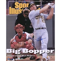 Mark McGwire Oakland Athletics Autographed 16" x 20" Big Bopper Sports Illustrated Cover Photograph - Limited Edition of 50