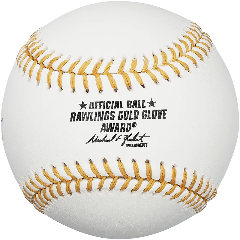 Mark McGwire Oakland Athletics Autographed Gold Glove Logo Baseball