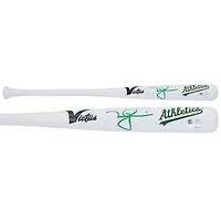 Mark McGwire Oakland Athletics Autographed Victus Team ID Mini Bat
