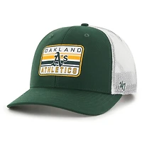 Casquette ajustable Drifter Trucker '47 Green Oakland Athletics pour homme