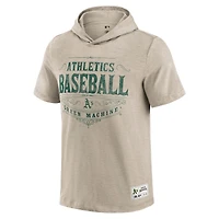 Men's Darius Rucker Collection by Fanatics  Tan Oakland Athletics Hooded T-Shirt