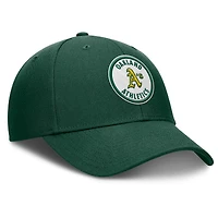 Men's Fanatics  Green Oakland Athletics Cooperstown Collection Core Adjustable Hat
