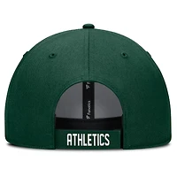 Men's Fanatics  Green Oakland Athletics Cooperstown Collection Core Adjustable Hat