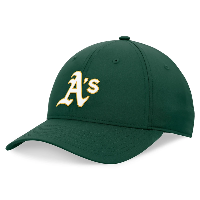 Men's Fanatics Green Oakland Athletics Front Office Ripstop Unstructured Adjustable Hat