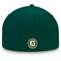 Casquette ajustée Fanatics Green Oakland Athletics Team Core pour hommes
