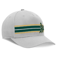 Casquette ajustable en forme de A pour hommes Fanatics Stone Oakland Athletics Foul Ball
