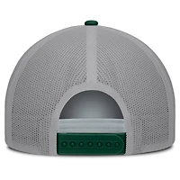 Casquette snapback Fanatics blanche et verte Oakland Athletics On Deck pour homme