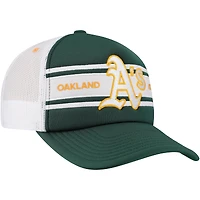 Men's   Green Oakland Athletics Sideline Trucker Adjustable Hat