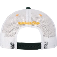 Casquette ajustable Sideline Trucker verte pour homme des Oakland Athletics