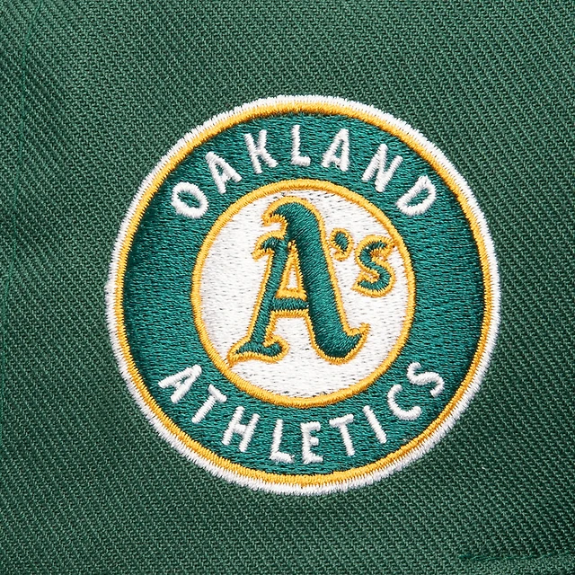 Mitchell Ness Men's Mitchell Ness Green Oakland Athletics
