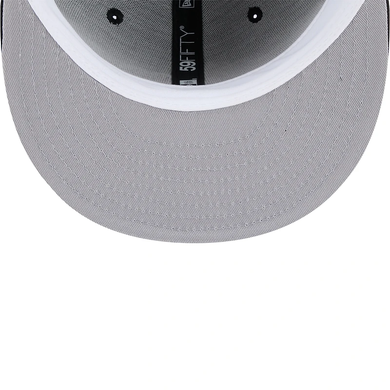 Casquette ajustée 59FIFTY Digi Camo noire des Oakland Athletics de New Era pour homme