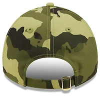 Casquette ajustable 9TWENTY pour homme New Era Camo Oakland Athletics 2022 Armed Forces Day